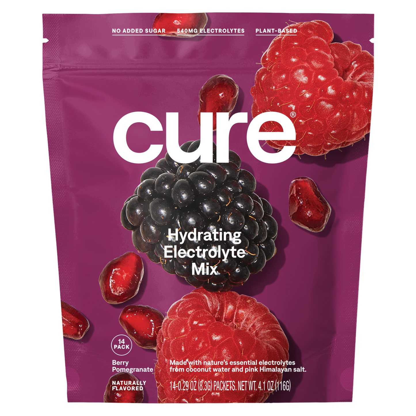 Hydrating Electrolyte Drink Mix - Berry Pomegranate