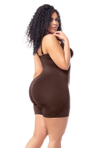 Seamless Full Bodysuit Cocoa