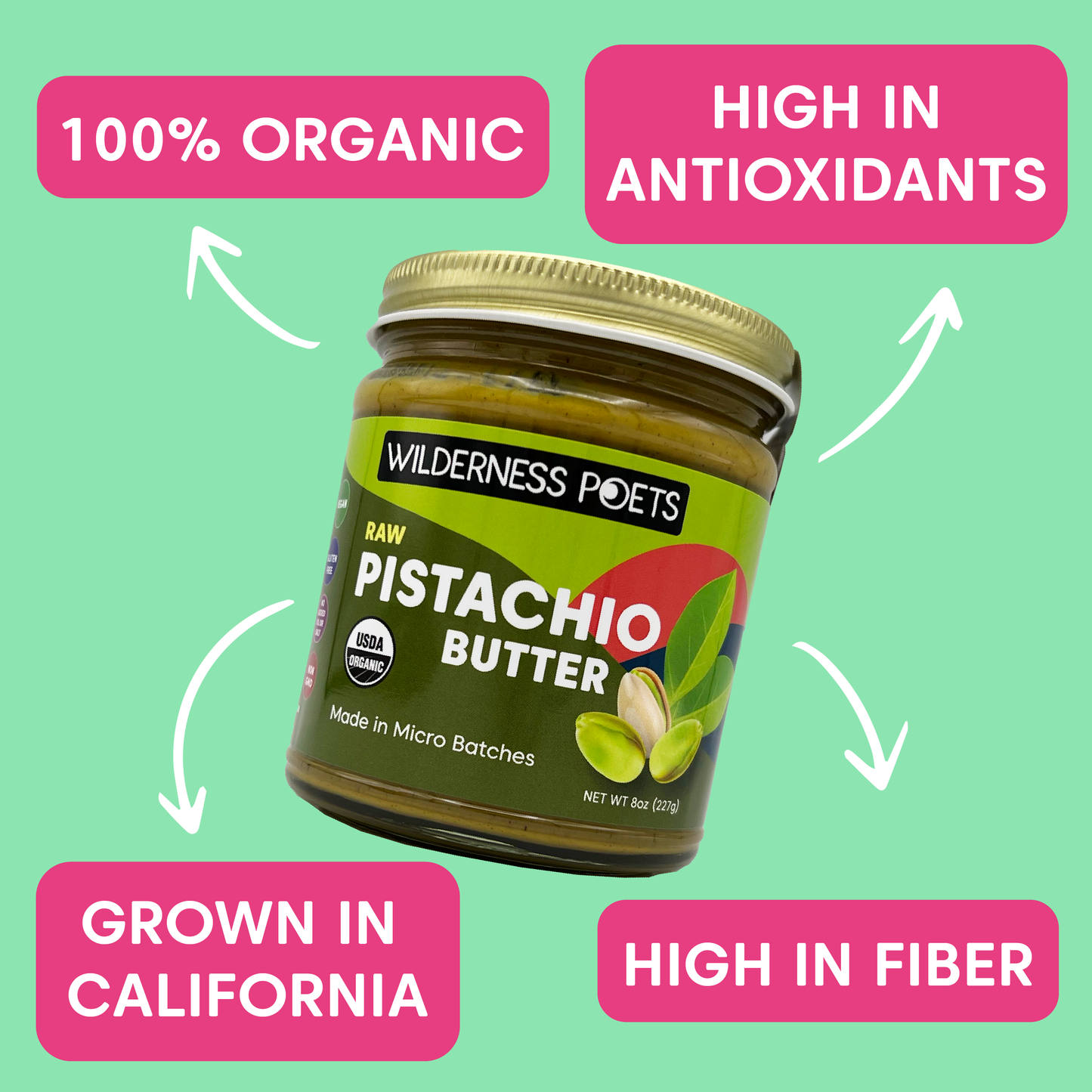 Organic Pistachio Butter