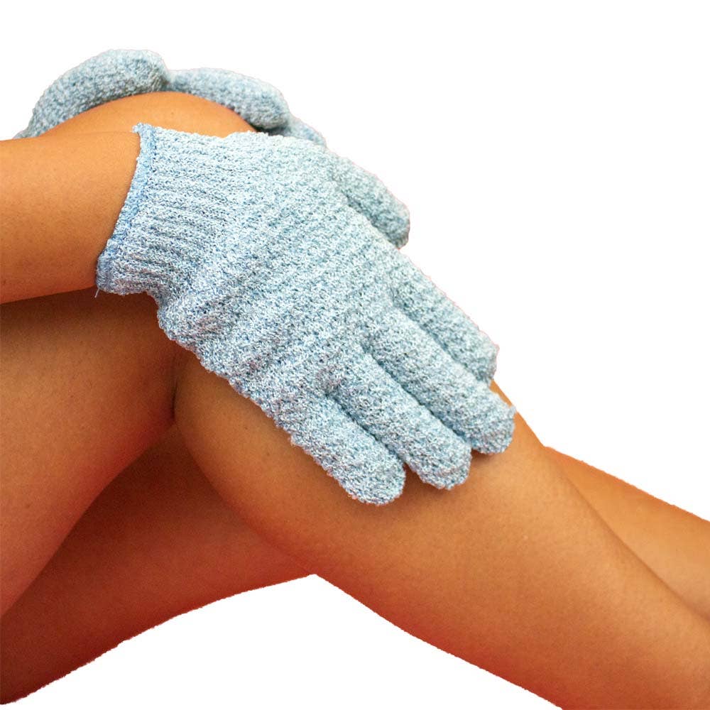 Exfoliating Shower Gloves - (Pack of 4 Gloves)