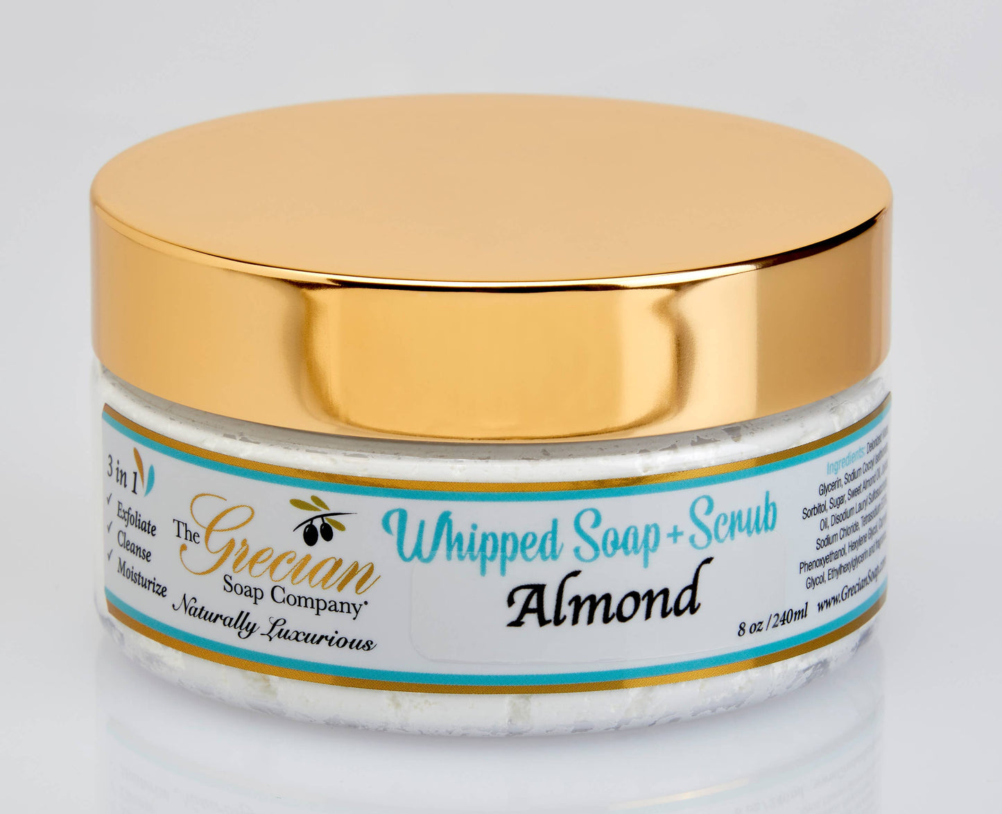 Almond Whipped Soap Body Scrub