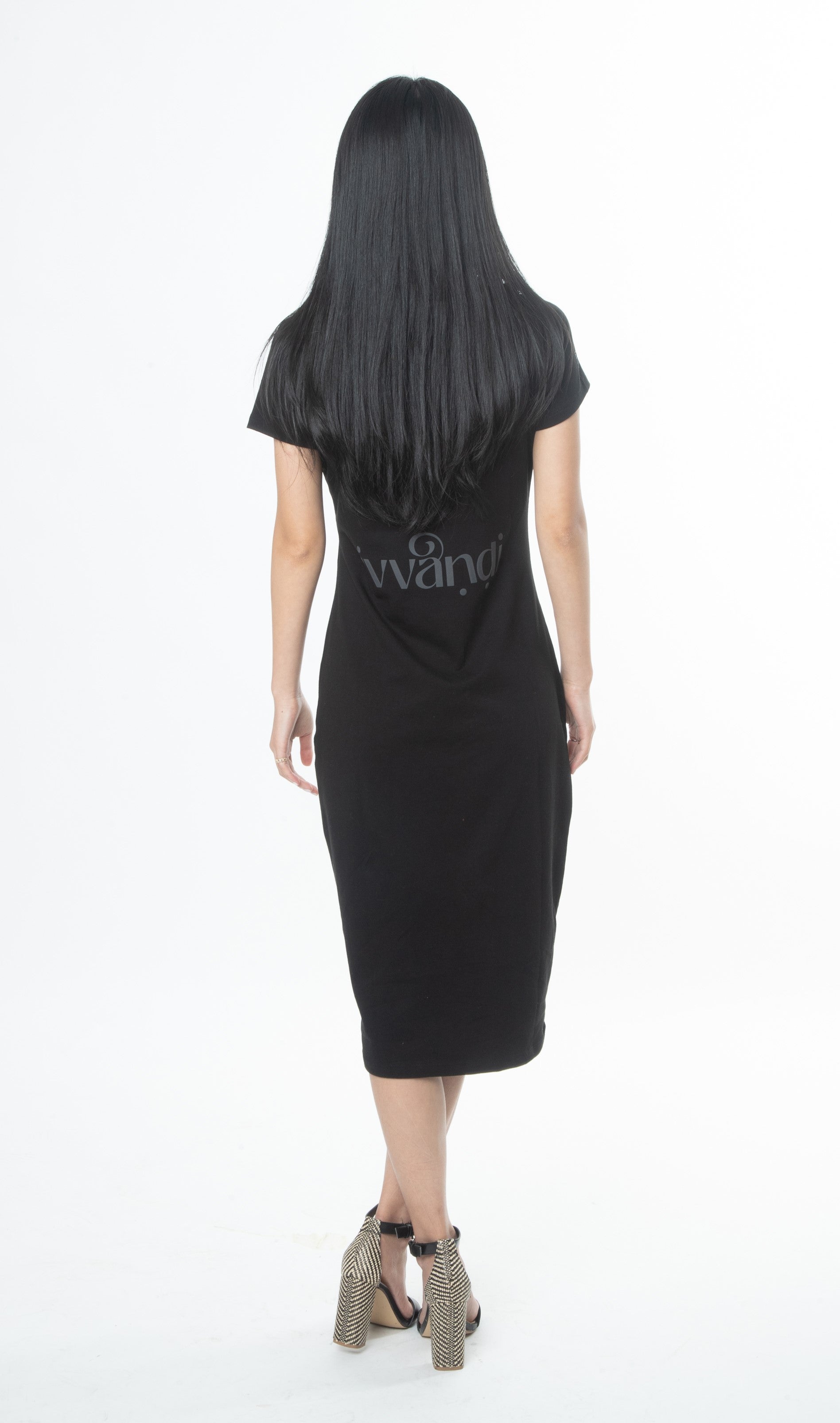 Midi Cotton T-Shirt Style Dress