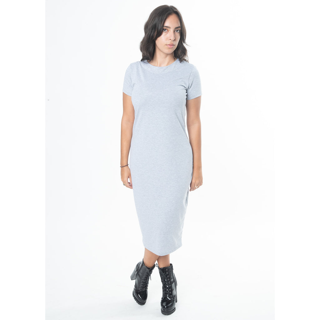 Midi Cotton T-Shirt Style Dress